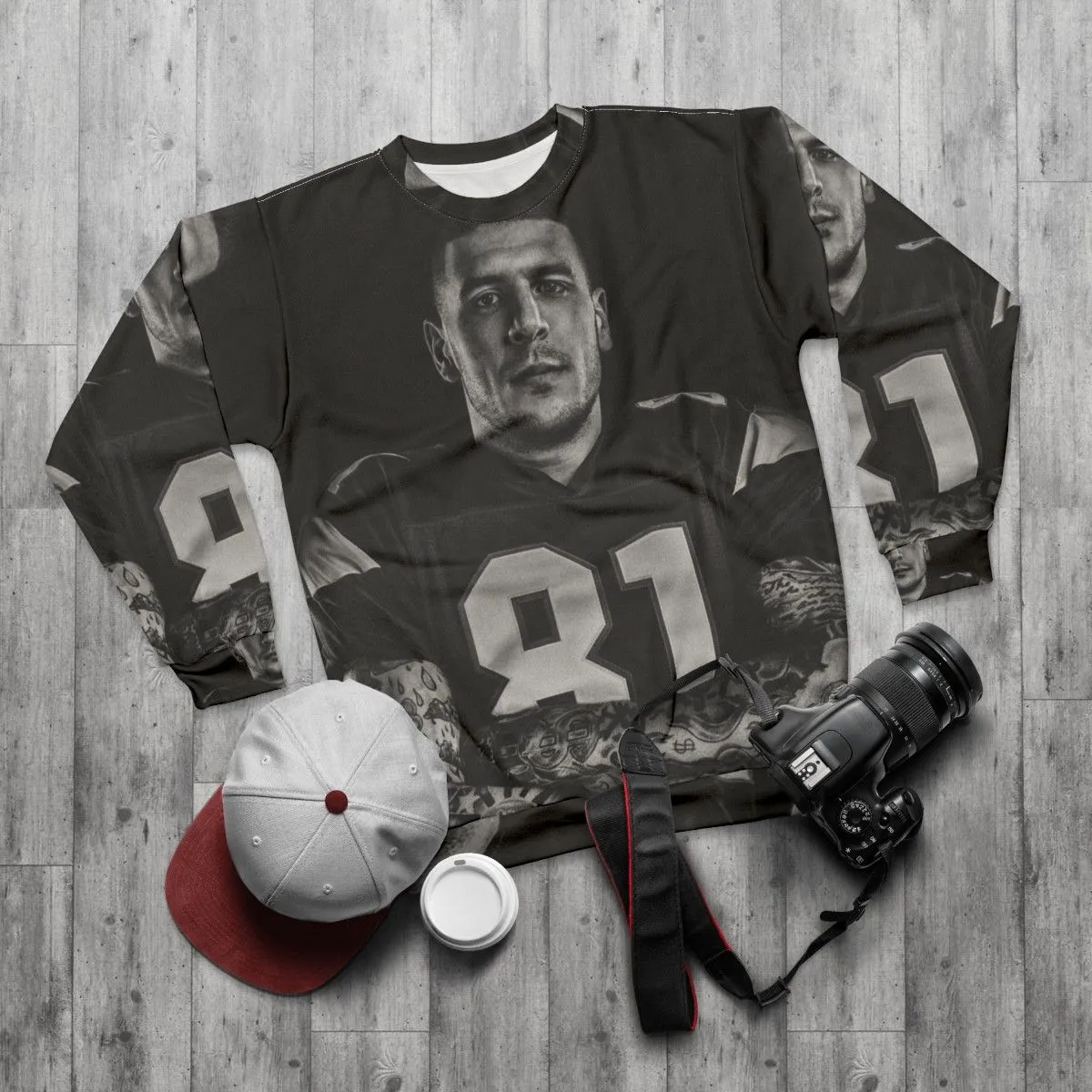 Aaron Hernandez NFL Football Sweatshirt