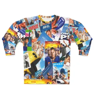 Adam Sandler Collage Sweatshirt - Funny Pop Culture Apparel