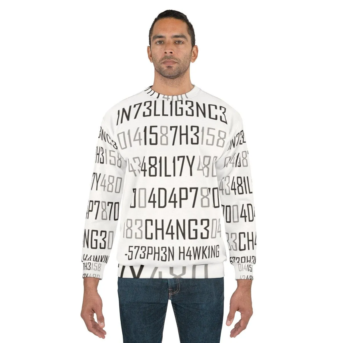 Adapt Or Die Encoded Science Sweatshirt