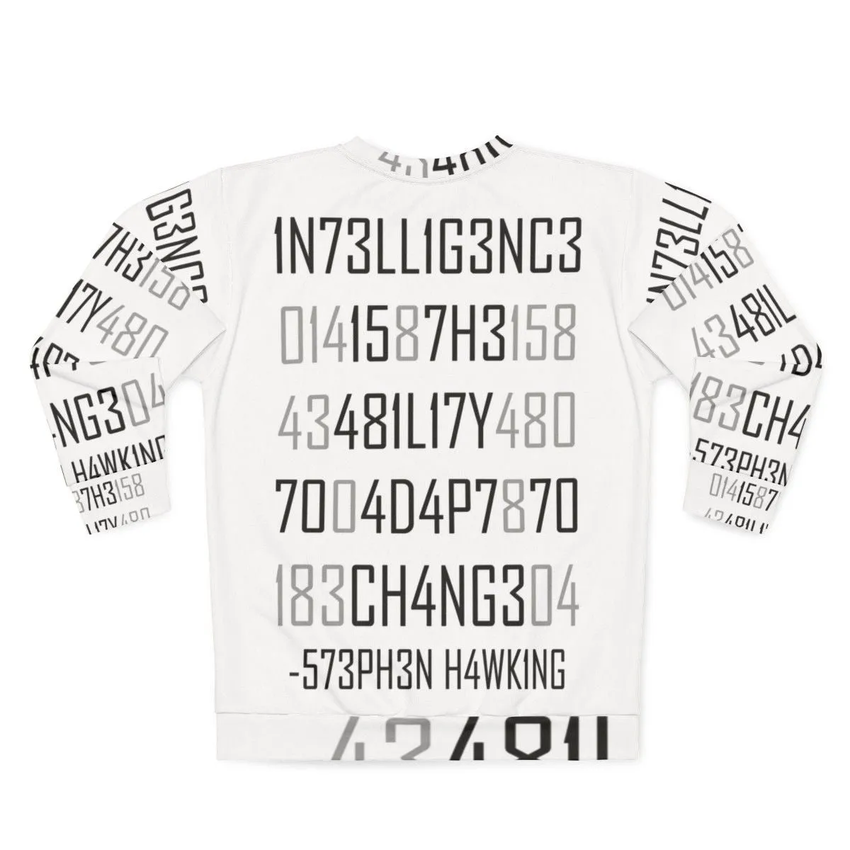 Adapt Or Die Encoded Science Sweatshirt