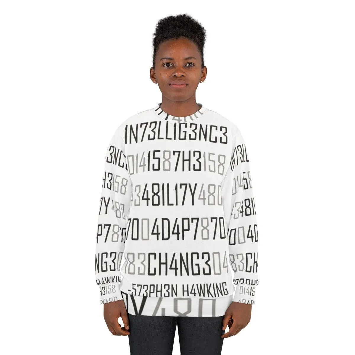 Adapt Or Die Encoded Science Sweatshirt