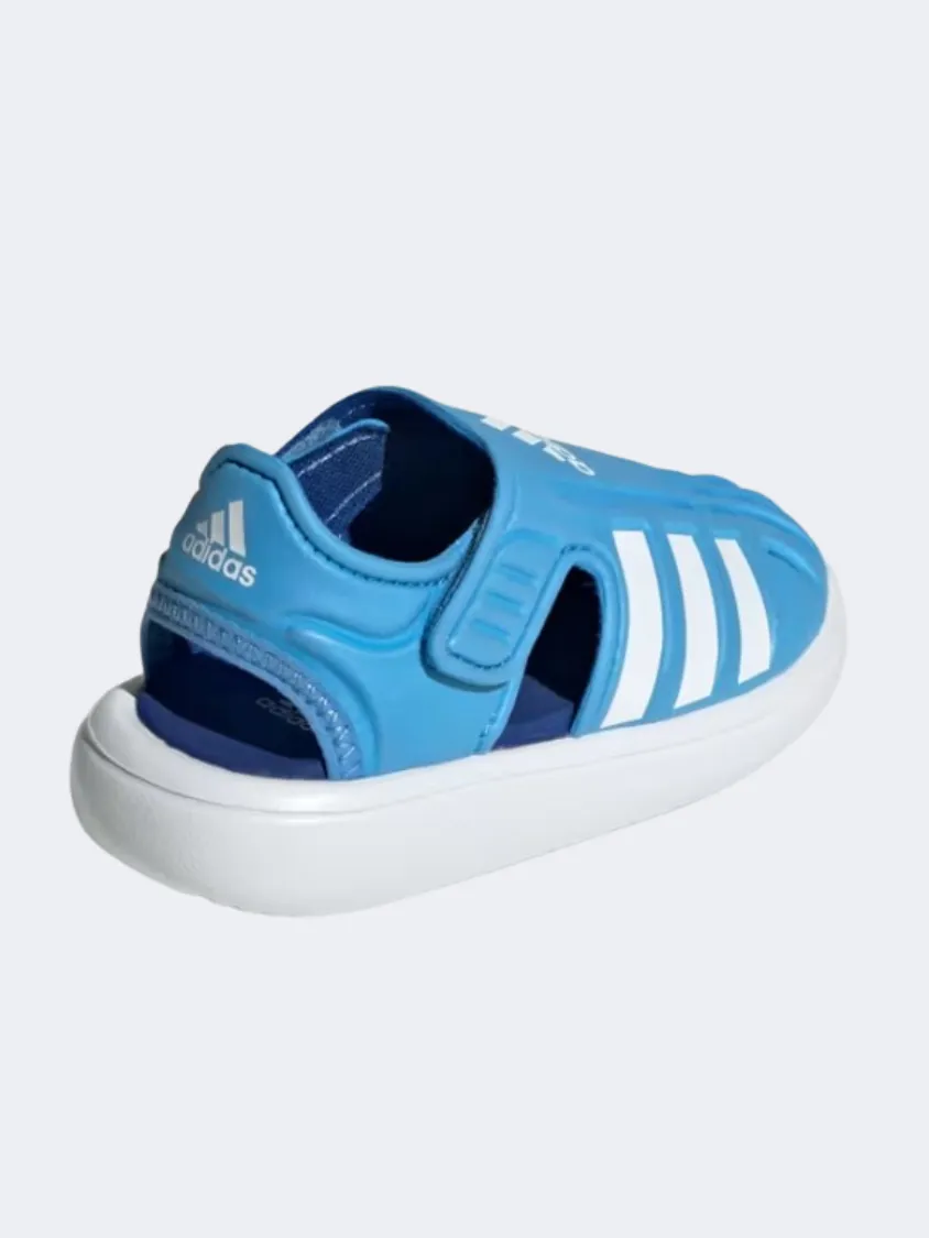 Adidas Infant Boys Sportswear Sandals Blue Burst/White