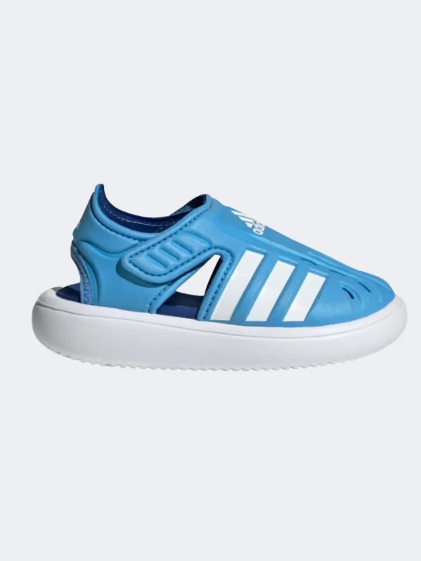 Adidas Infant Boys Sportswear Sandals Blue Burst/White