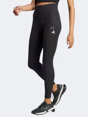 Adidas Scribble Women Sportswear Tight Black/White