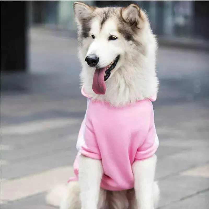 Adidog Winter Sport Hoodie: Cozy Fleece Pet Apparel - Stylish Winter Wear