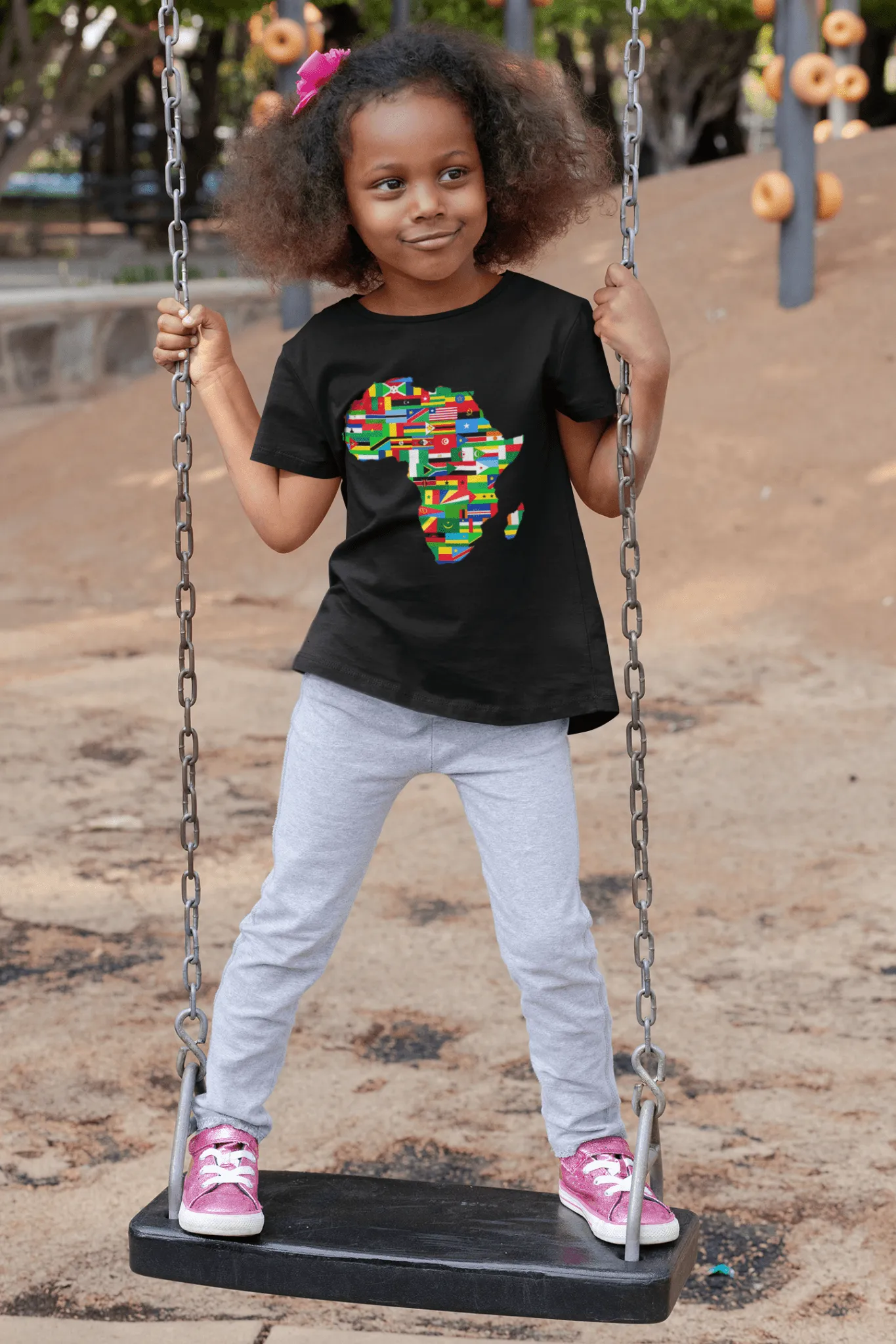 African Flags Short sleeve kids t-shirt