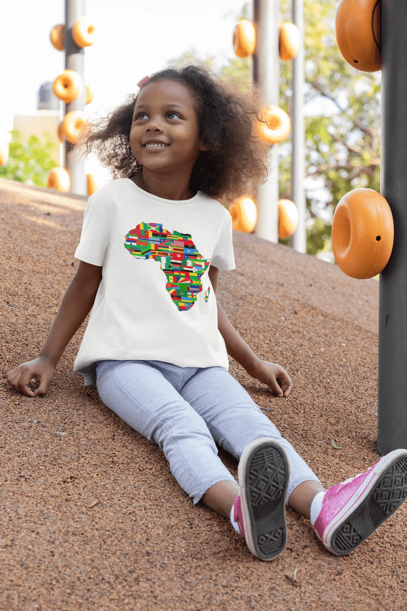 African Flags Short sleeve kids t-shirt