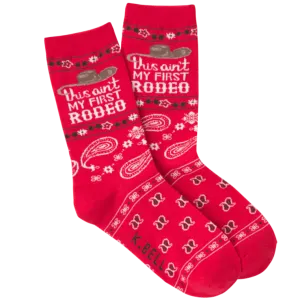 Ain't My First Rodeo Women's Crew Socks