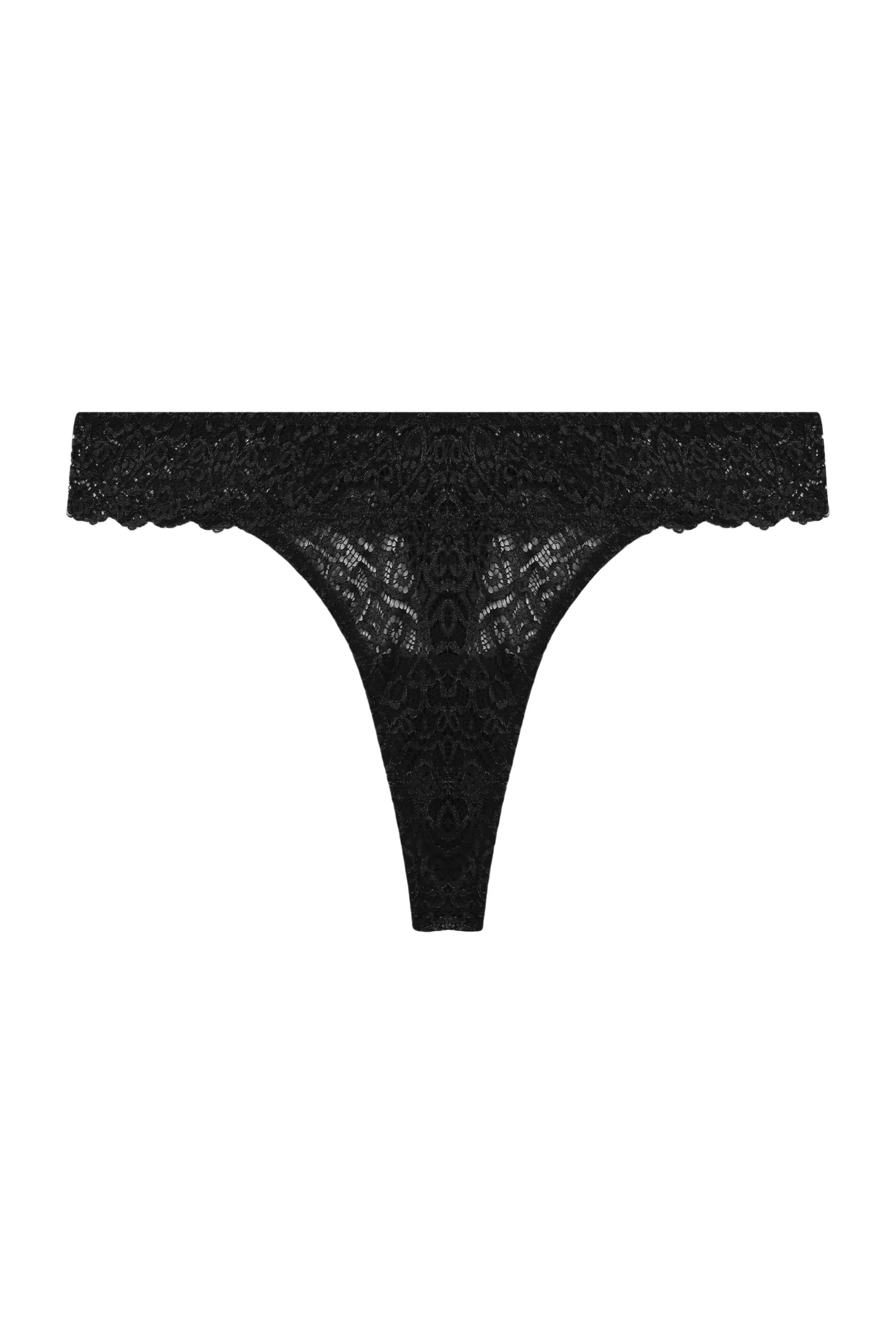 Ariana Black Everyday Lace Thong