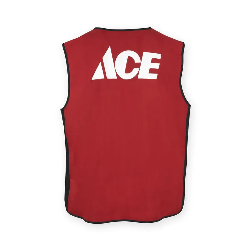 Artcraft No Snag L Sizes Men's Sleeveless V-Neck Red Vest