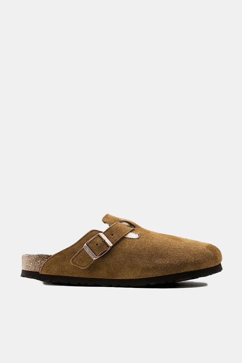 Birkenstock Boston Shearling (Mink Brown)