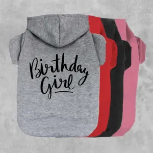 Birthday Girl Pet Hoodie