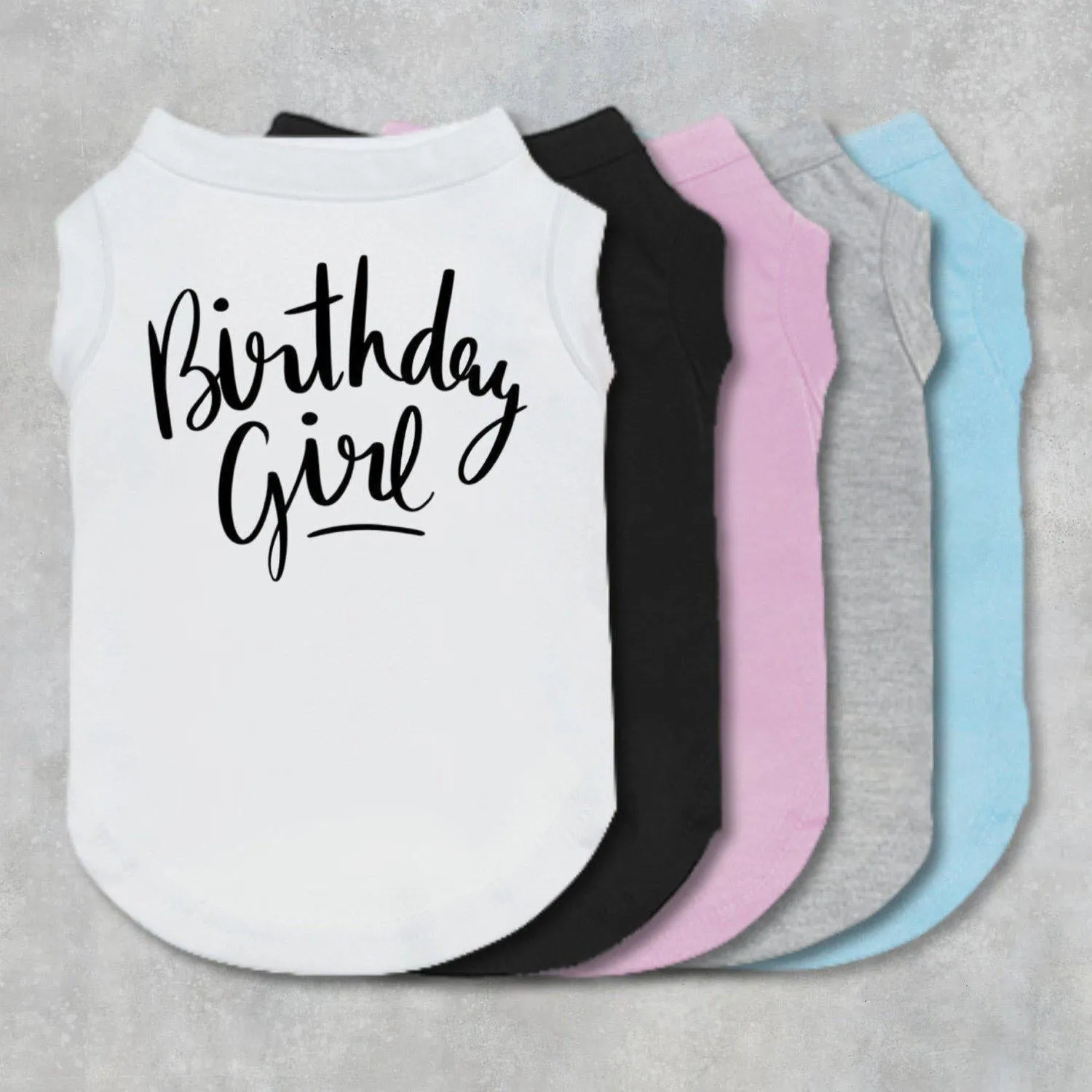 Birthday Girl Pet Shirt