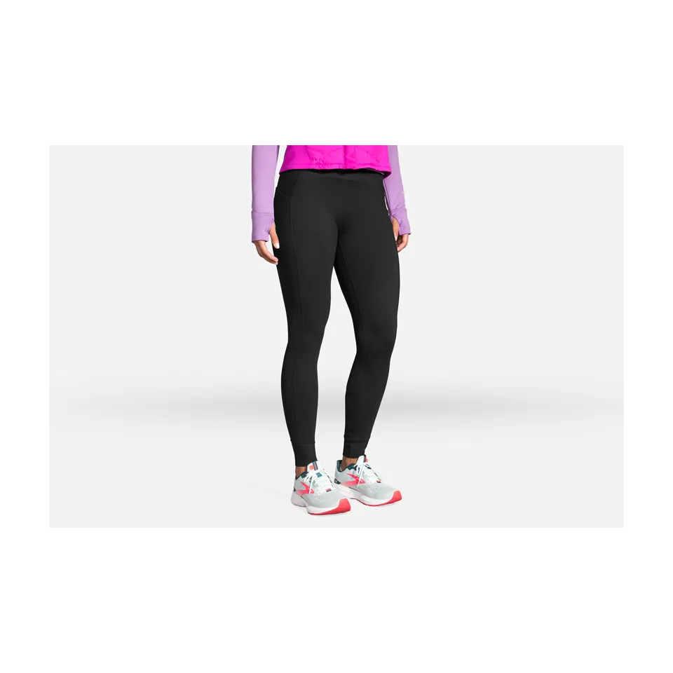 Brooks Women's Momentum Thermal Tight Black