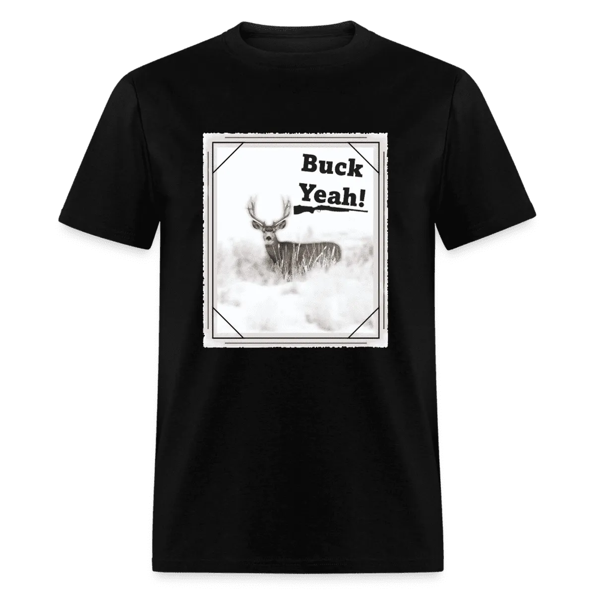 Buck Yeah! Graphic Print Tee