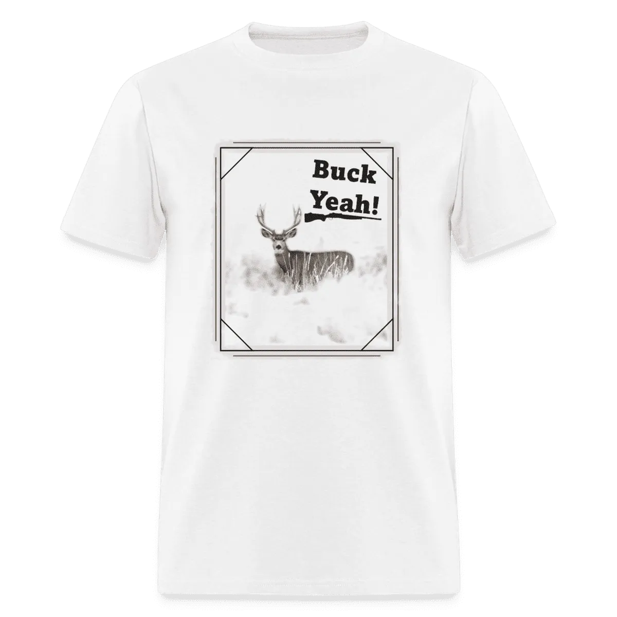 Buck Yeah! Graphic Print Tee