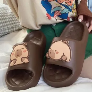 Capybara Rubber Slippers