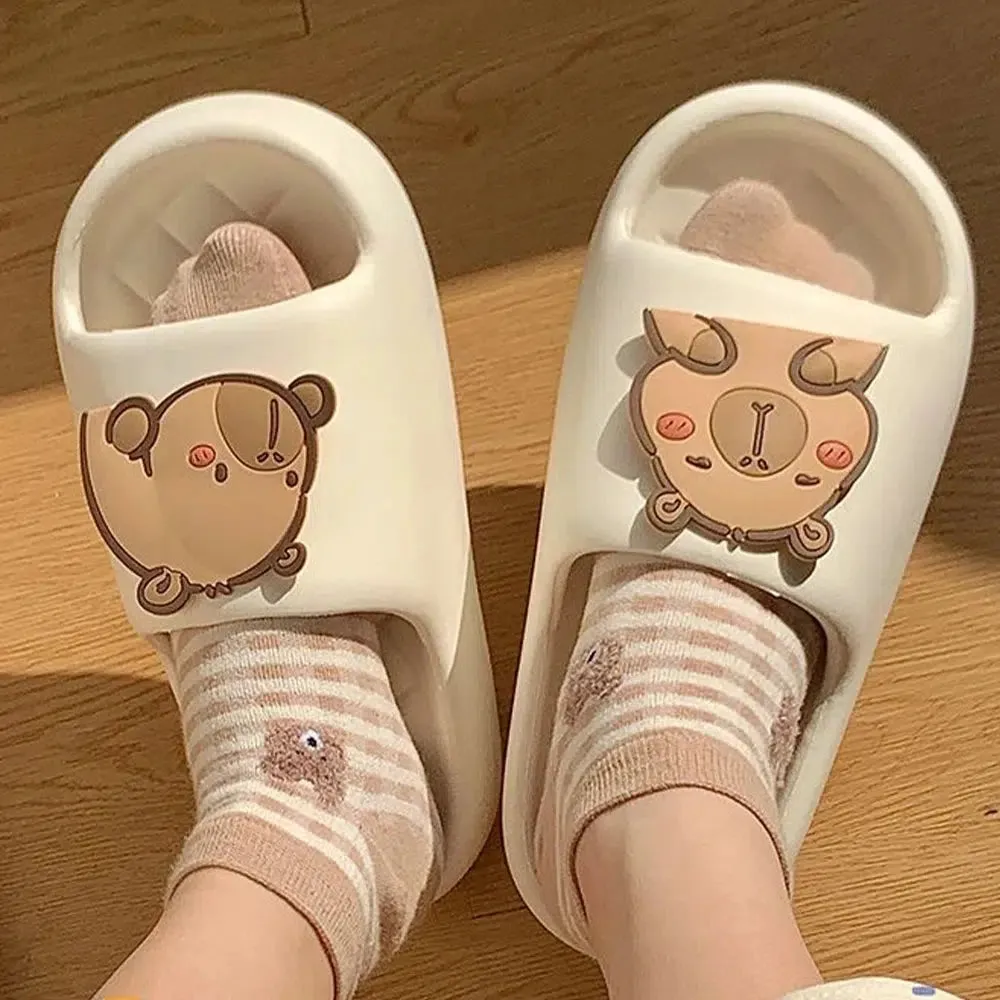 Capybara Rubber Slippers