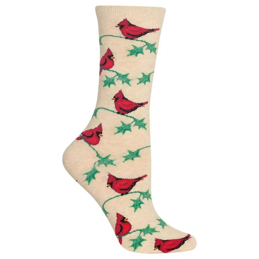 Cardinals Women's Crew Socks