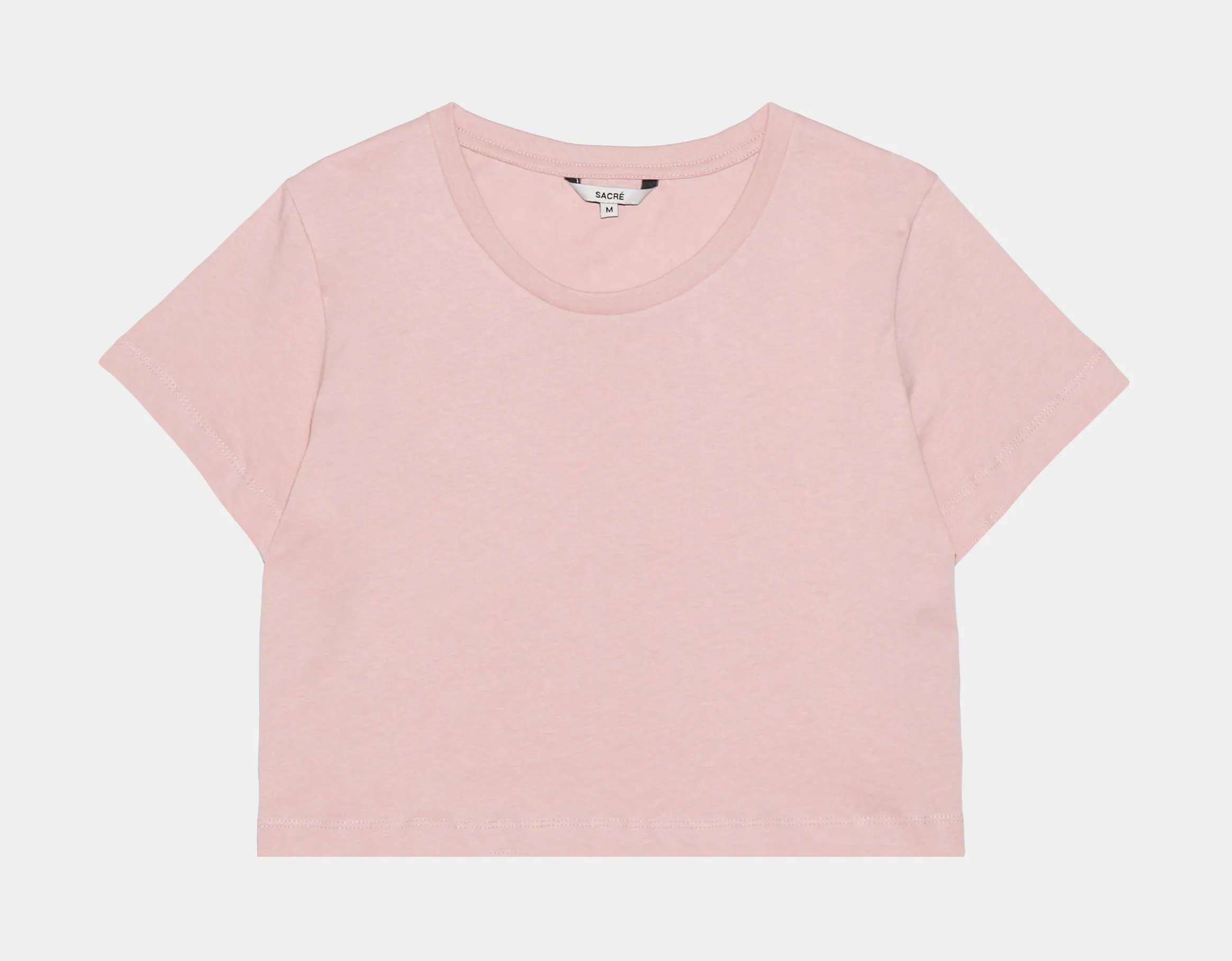 Carine Crop Top Womens Tshirt (Pink)