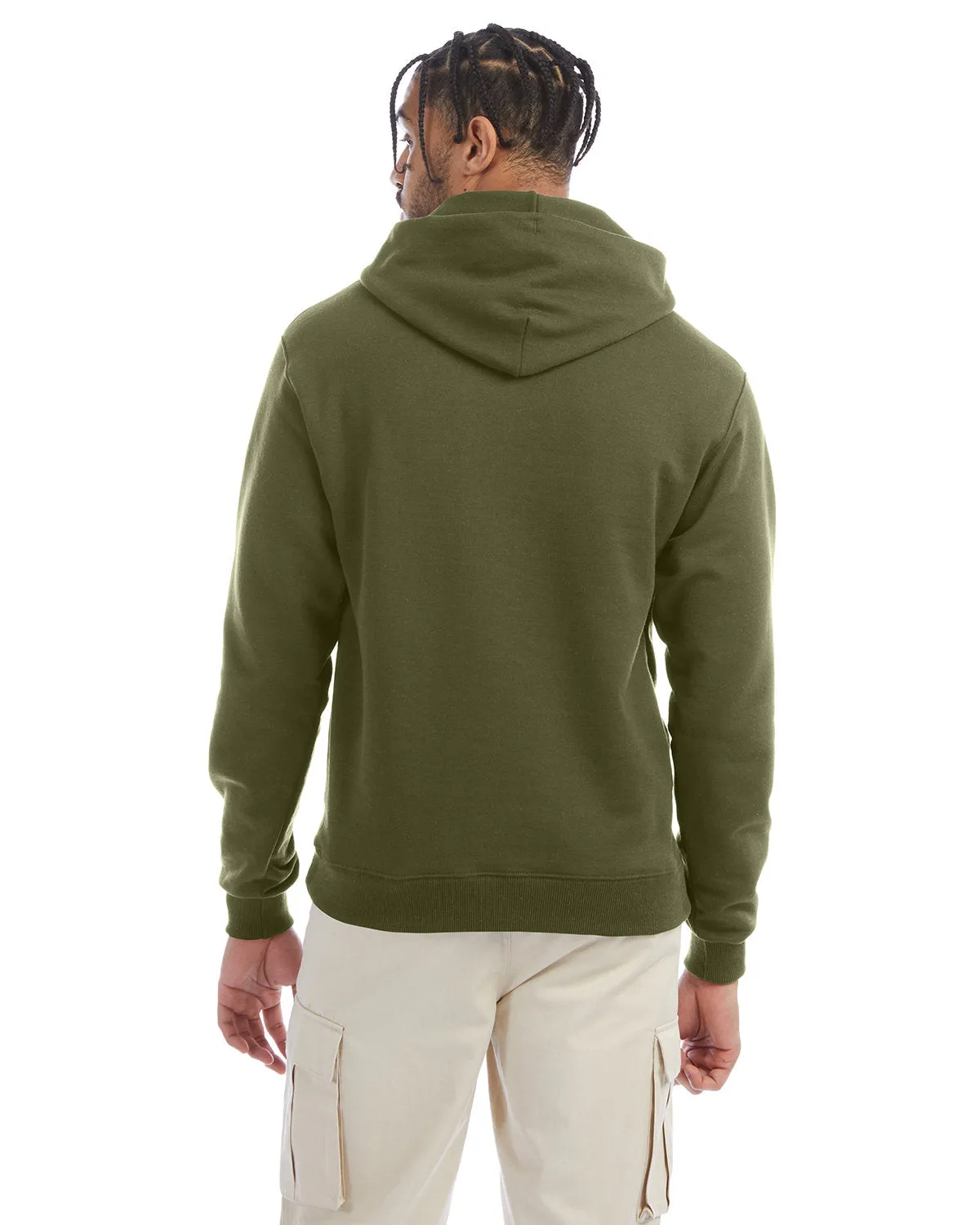 Champion Adult Powerblend® Pullover Hooded Sweatshirt S700 FRESH OLIVE