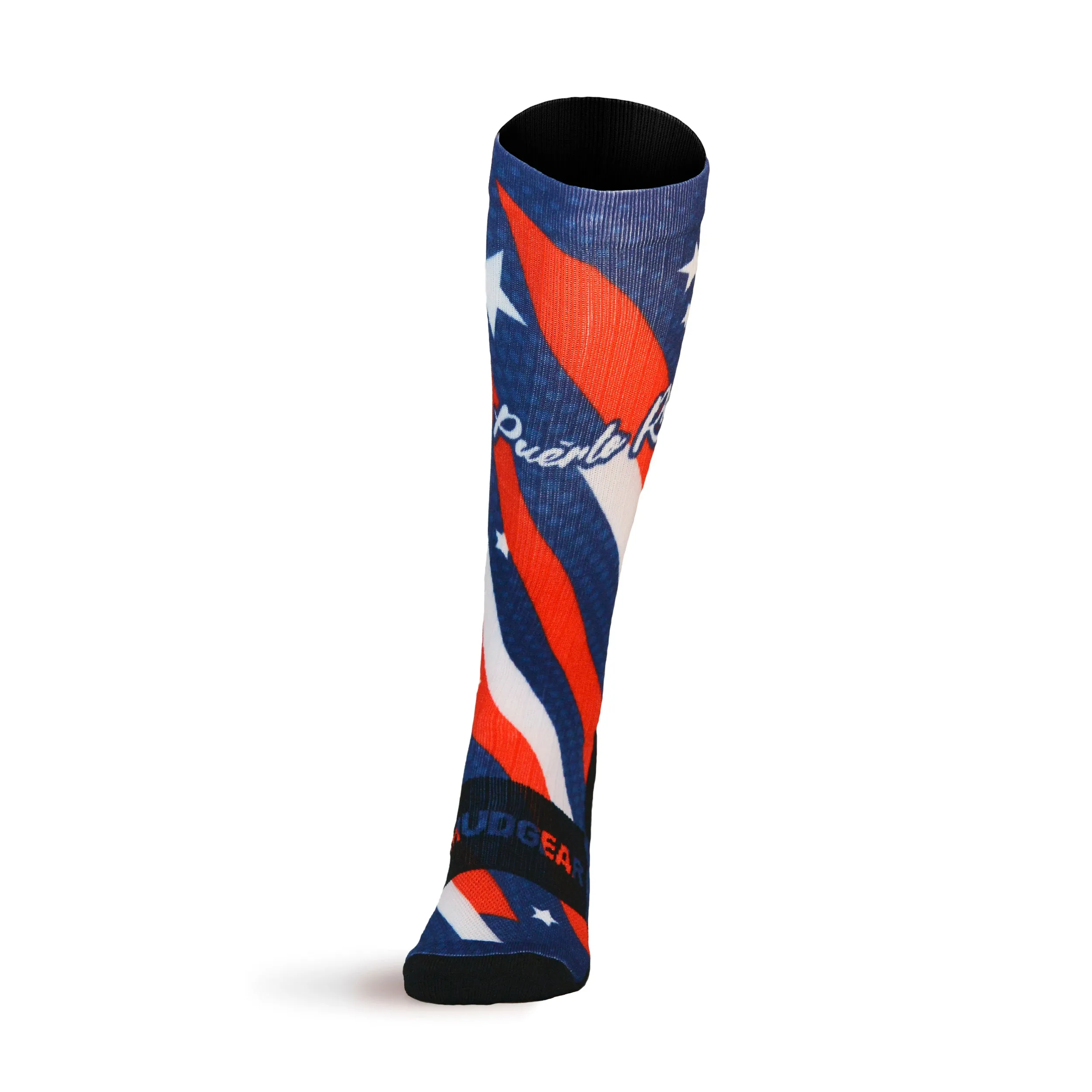 CLEARANCE ITEM - MudGear Custom Puerto Rico Tall Compression Socks (1 Pair)