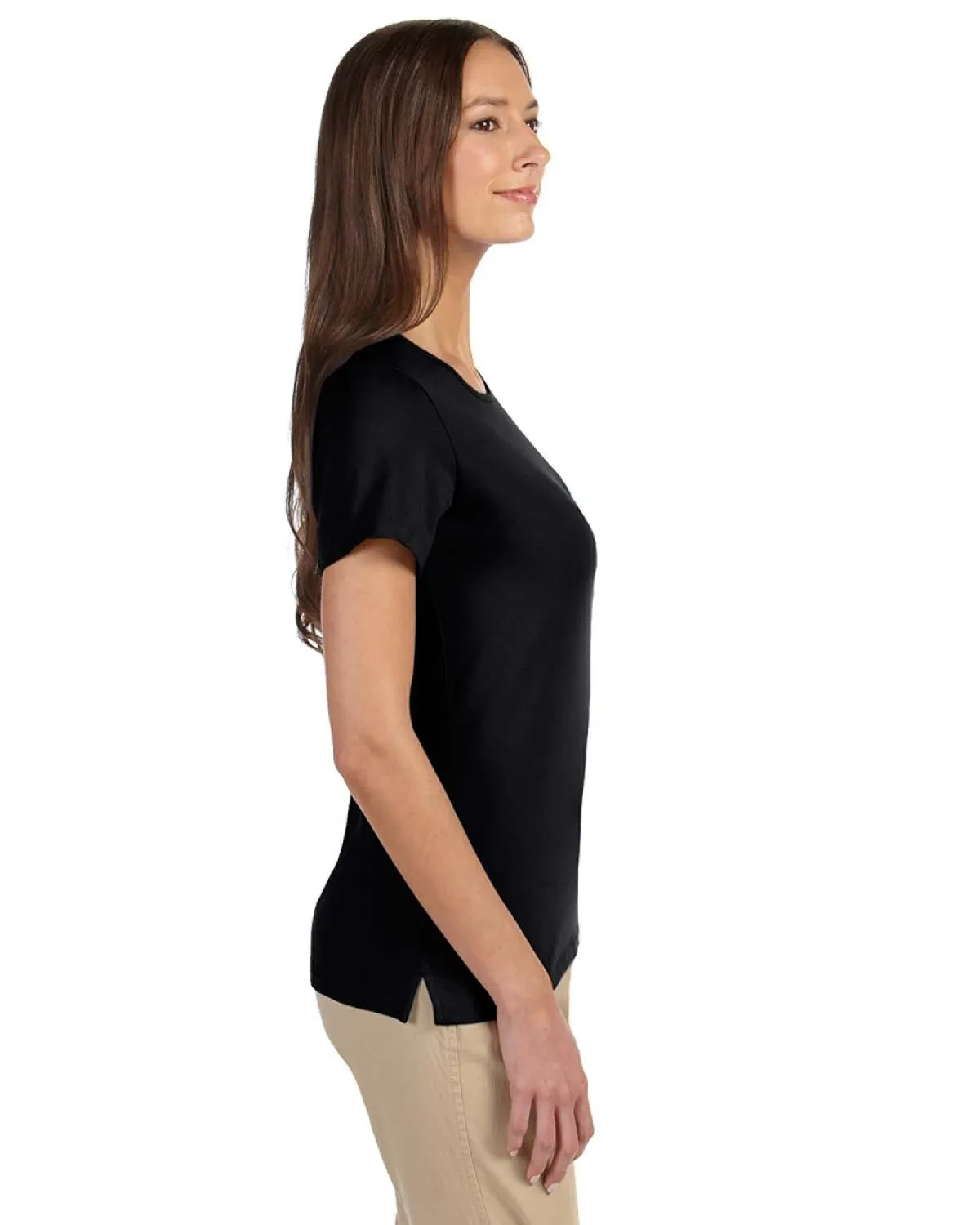 Devon & Jones DP182W Ladies' Perfect Fit Shell T-Shirt