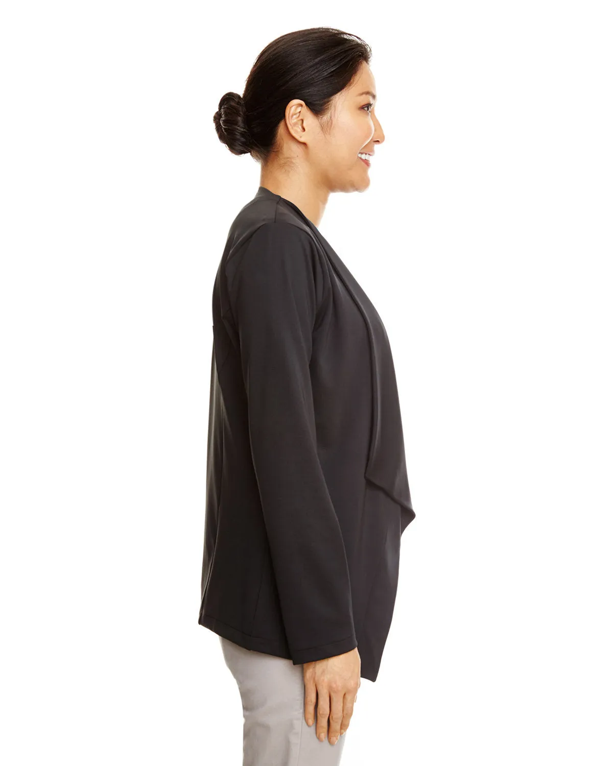 Devon & Jones DP465W Ladies' Perfect Fit Draped Open Blazer