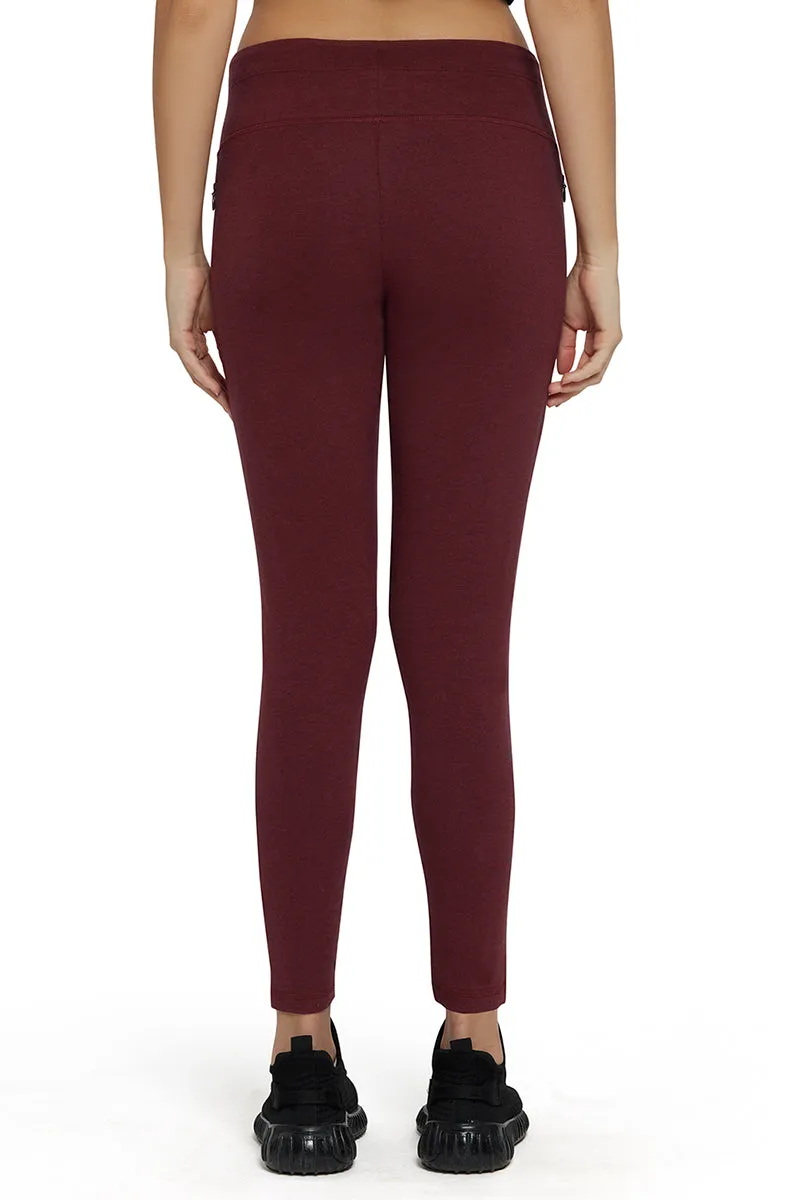 Elements Leggings - Pomegranate Marl