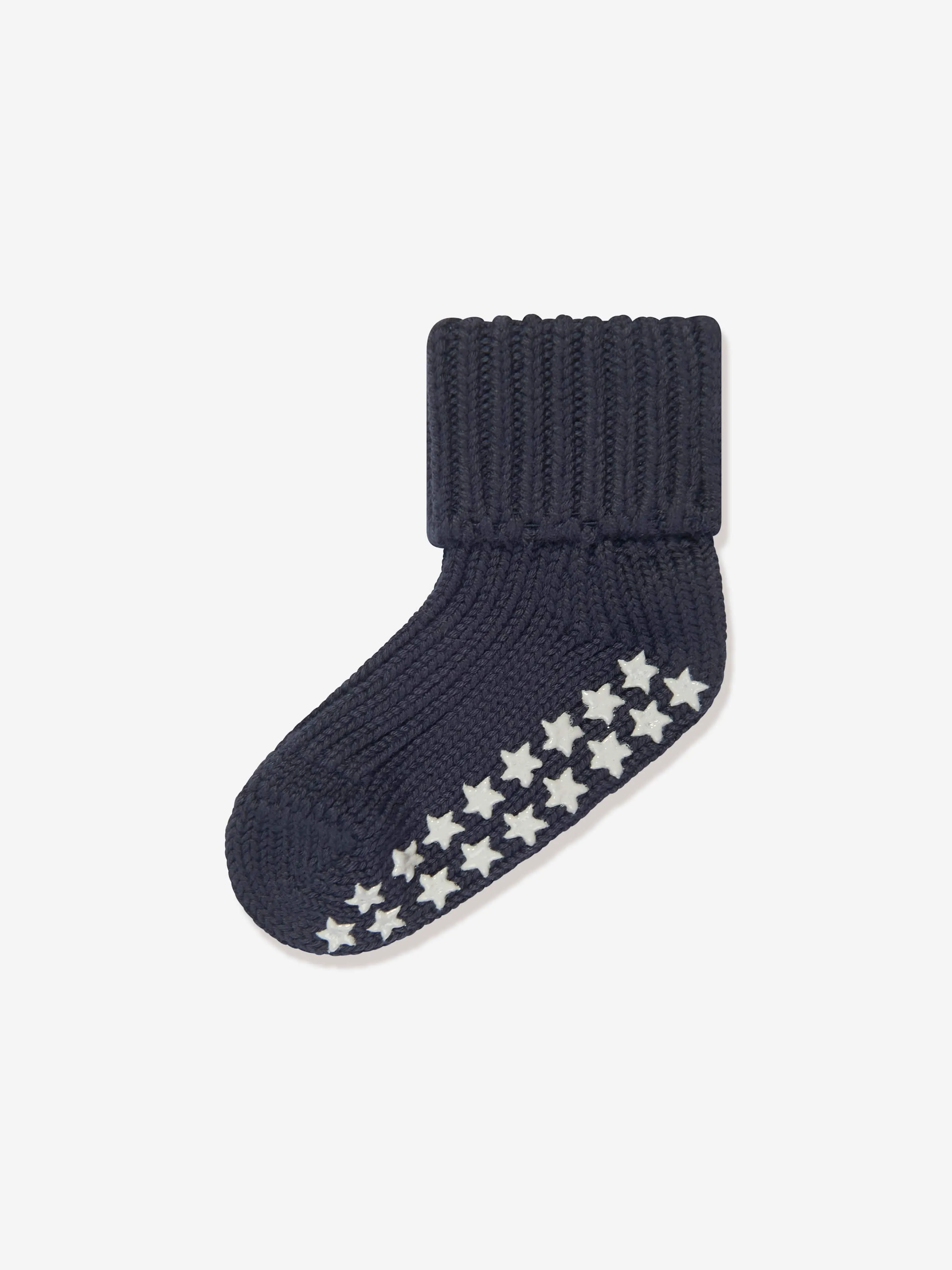 Falke Baby Cotton Catspads House Socks in Navy