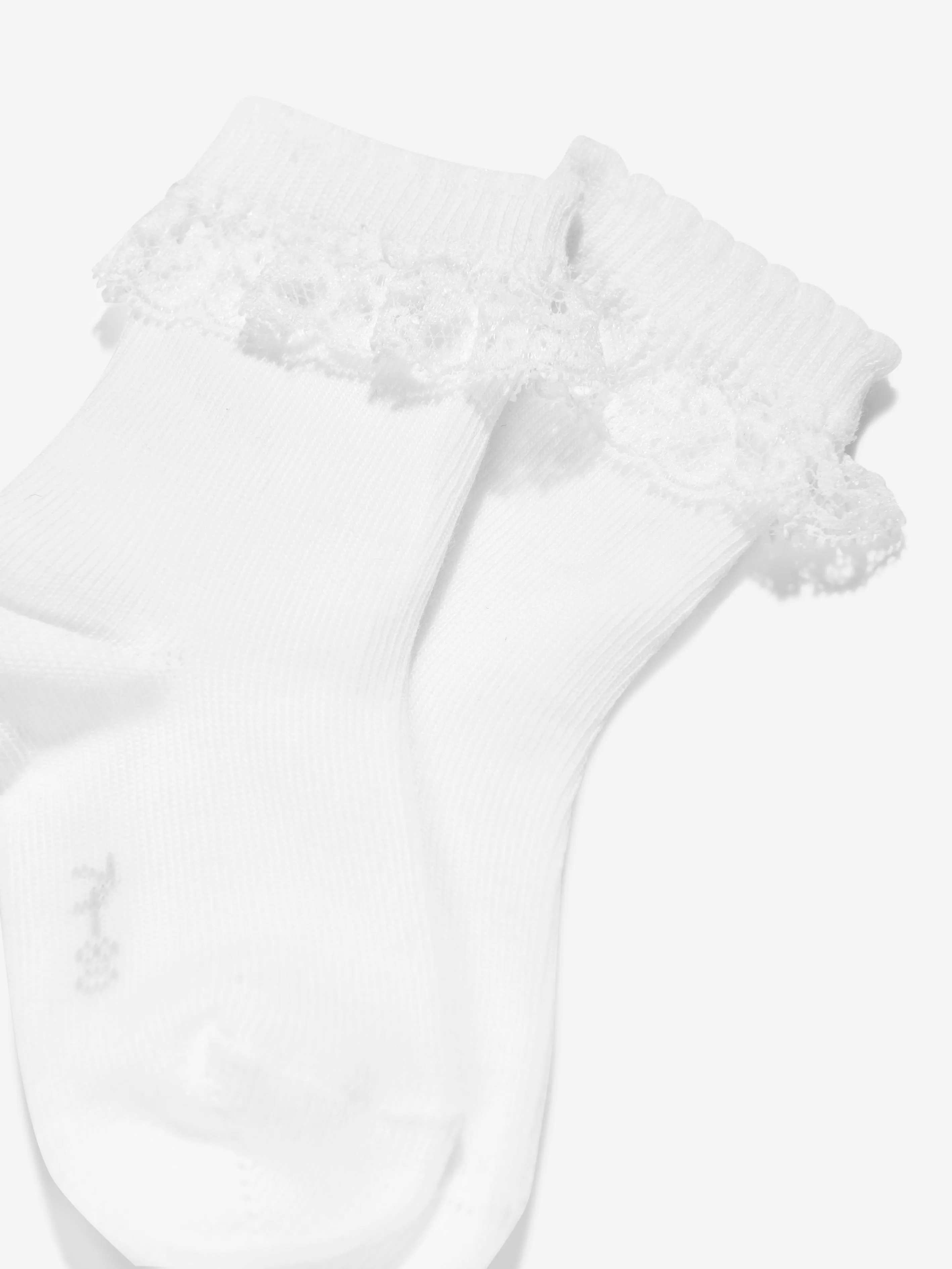 Falke Baby Girls Romantic Lace Socks in White