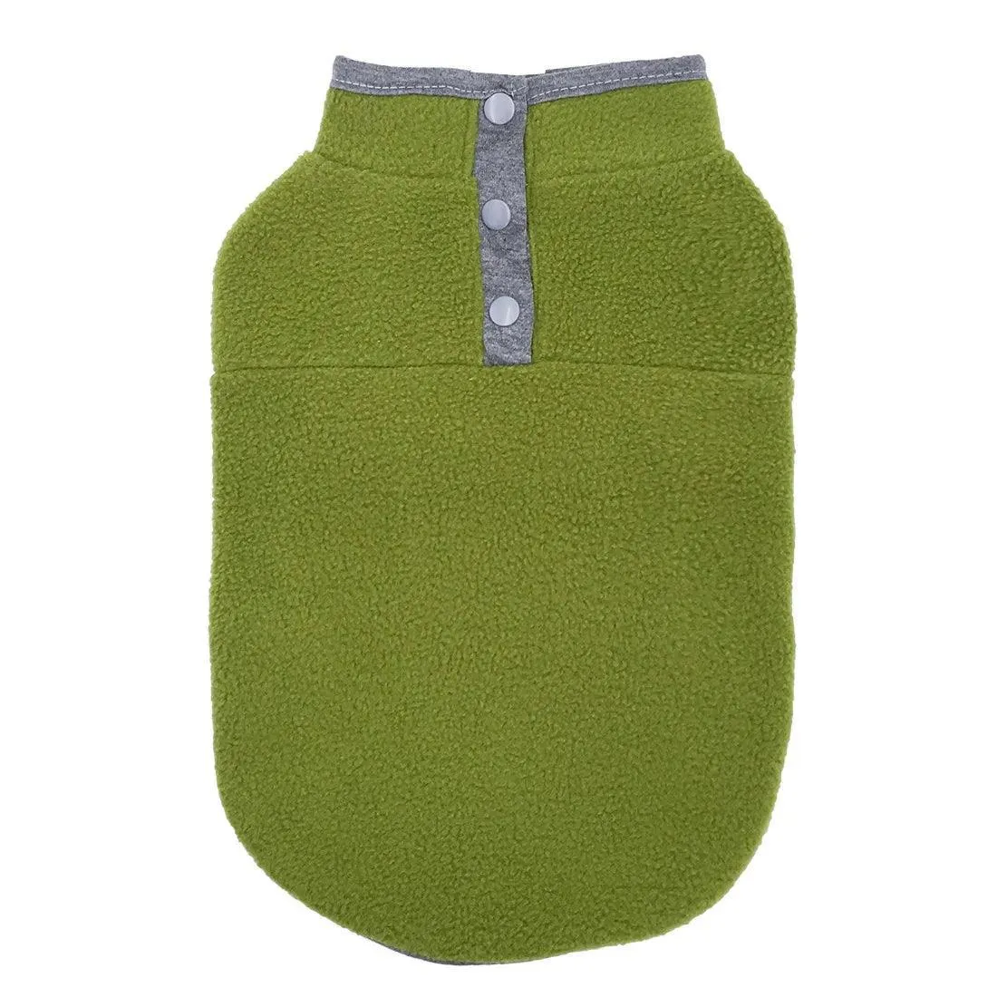 Fleece Dog Vest for Stylish Small Breeds - Warm Fashion Apparel