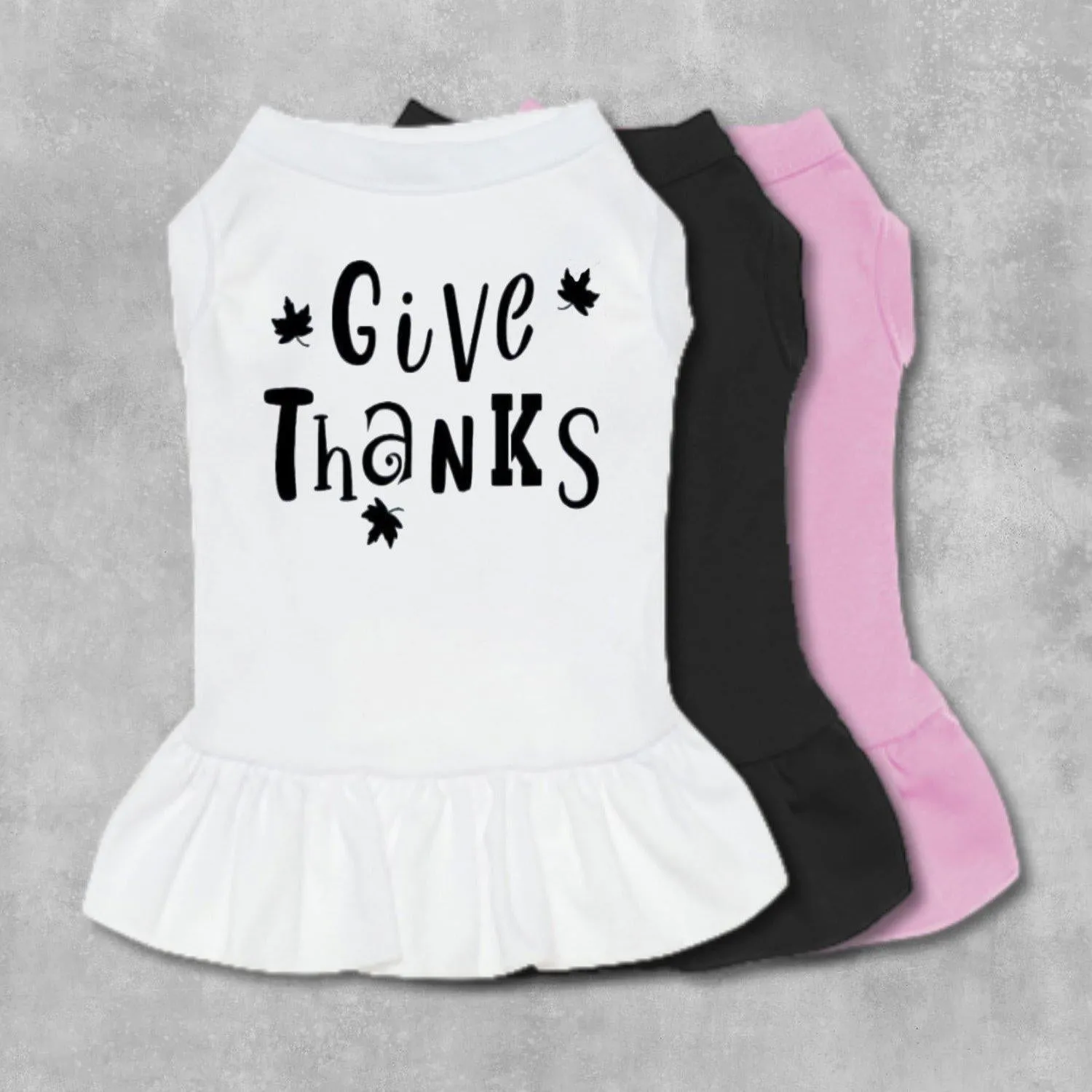 Give Thanks Pet Dress