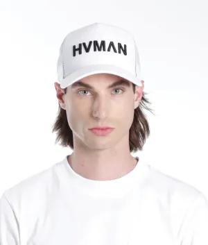 Hvman - Hvman Mesh Trucker Cap (White) - Wool Mesh Durable