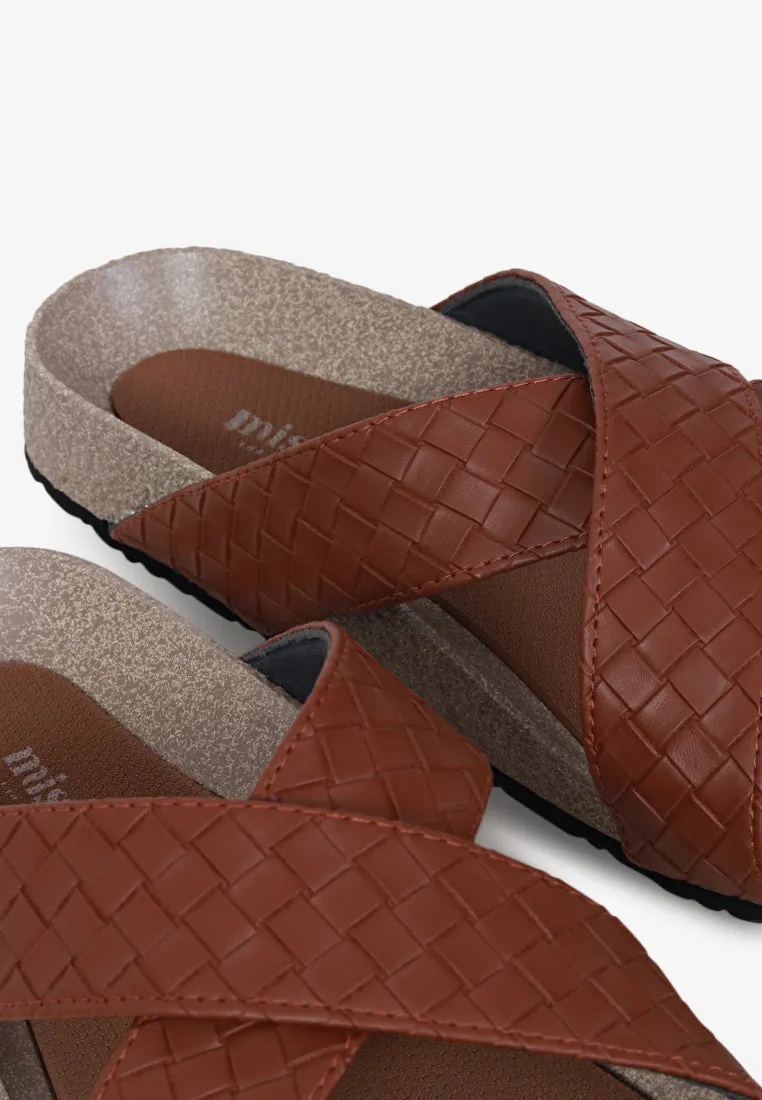 Jane Comfy Lightweight Sandals - Brown