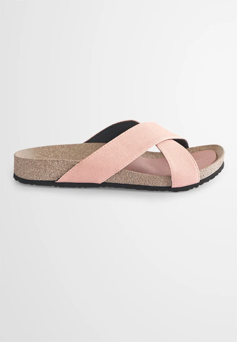 Jane Cross Strap Cushion Lightweight Sandals