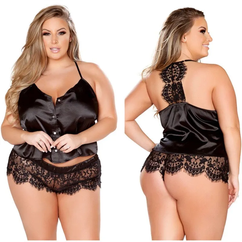 Lace Plus Size Sexy Lingerie