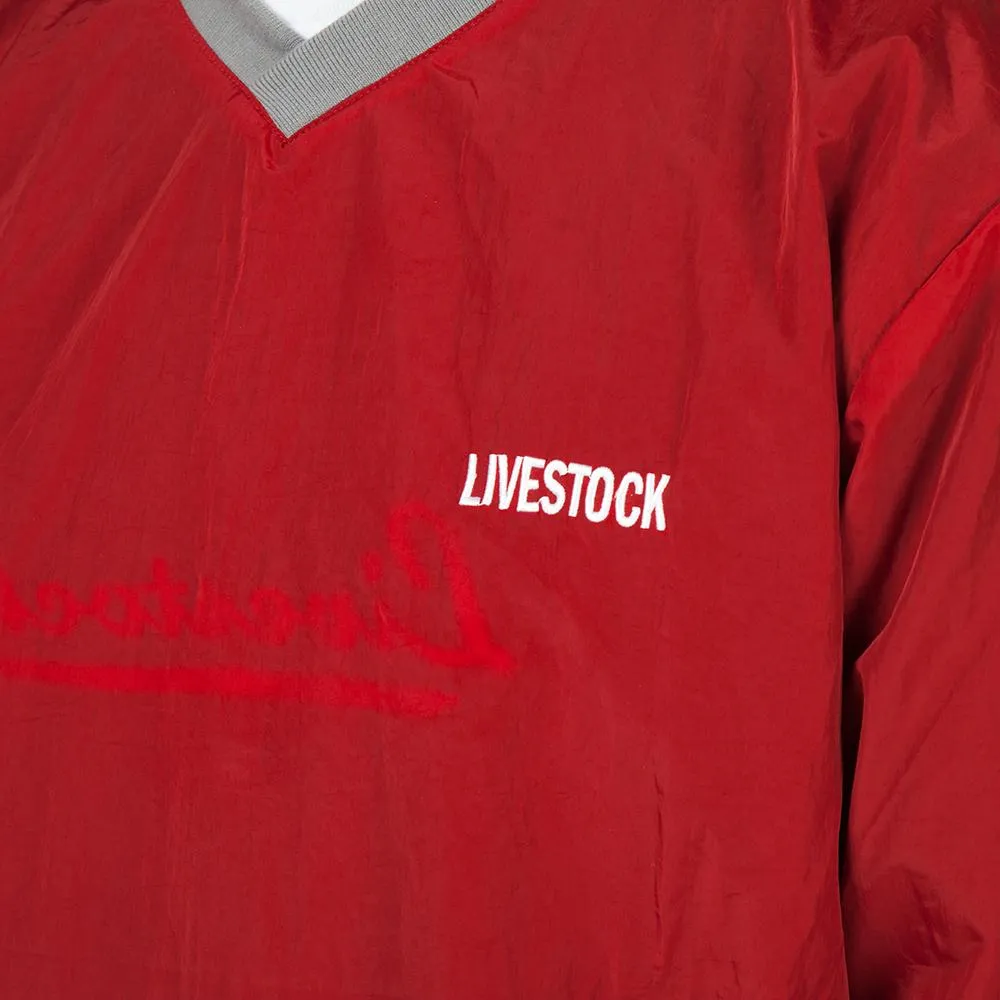 Livestock Reversible Warm Up Pullover / Black