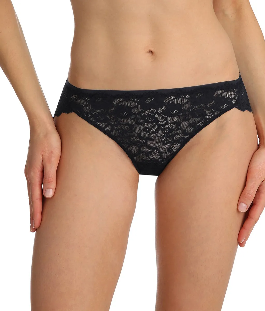 Marie Jo 'Color Studio' Lace (Black) Rio Brief