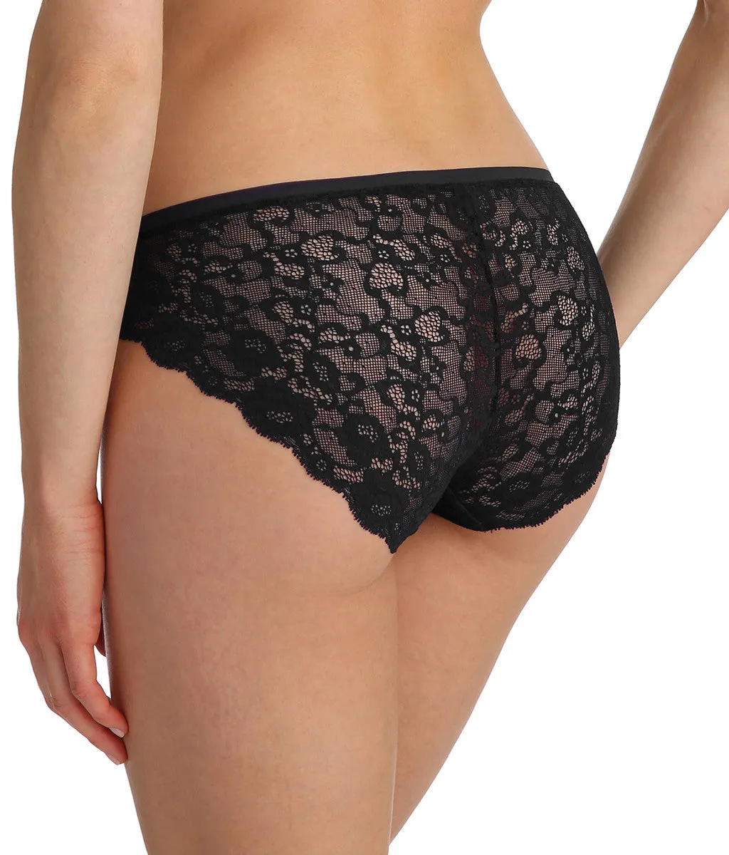 Marie Jo 'Color Studio' Lace (Black) Rio Brief