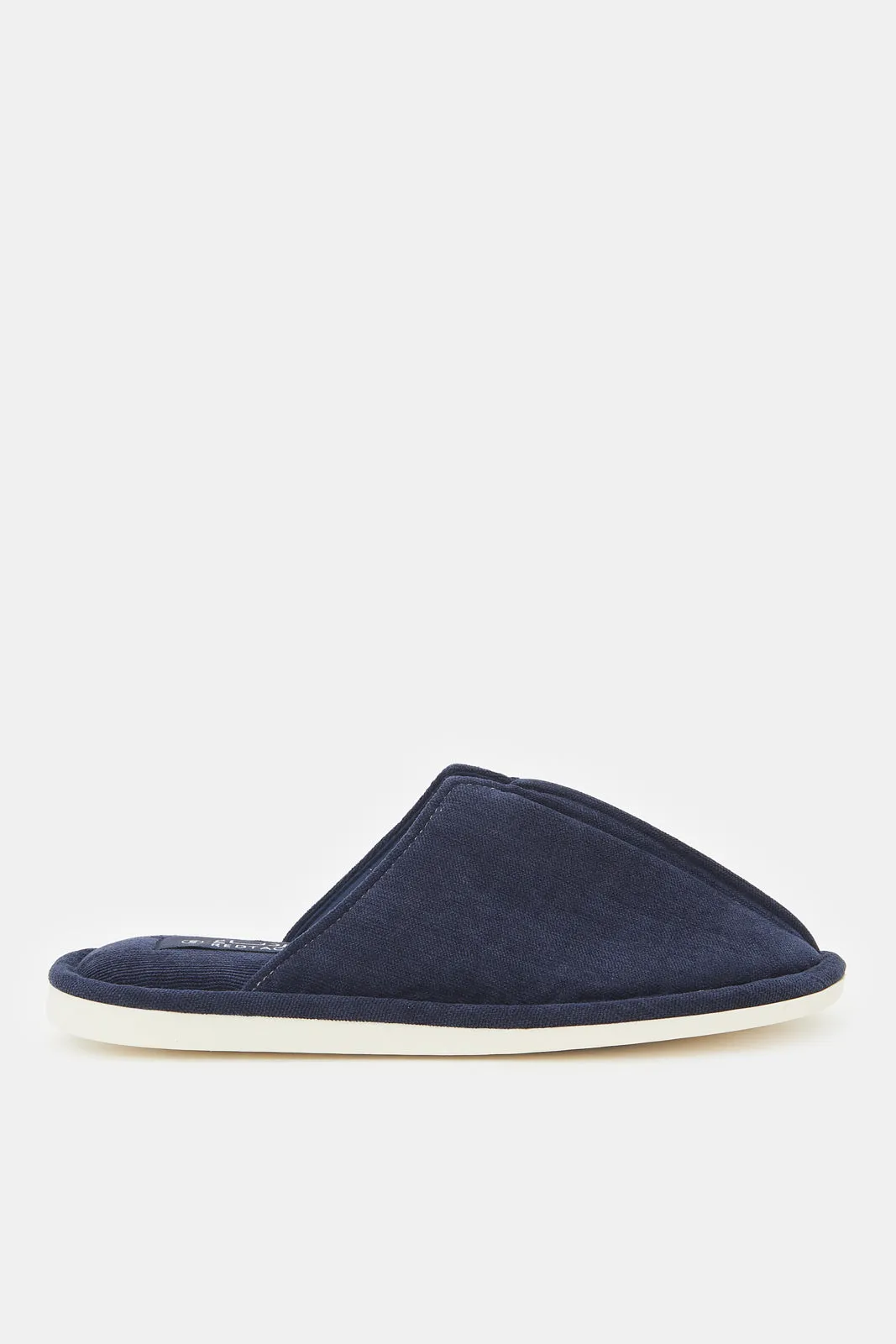 Men Navy Mule Slipper