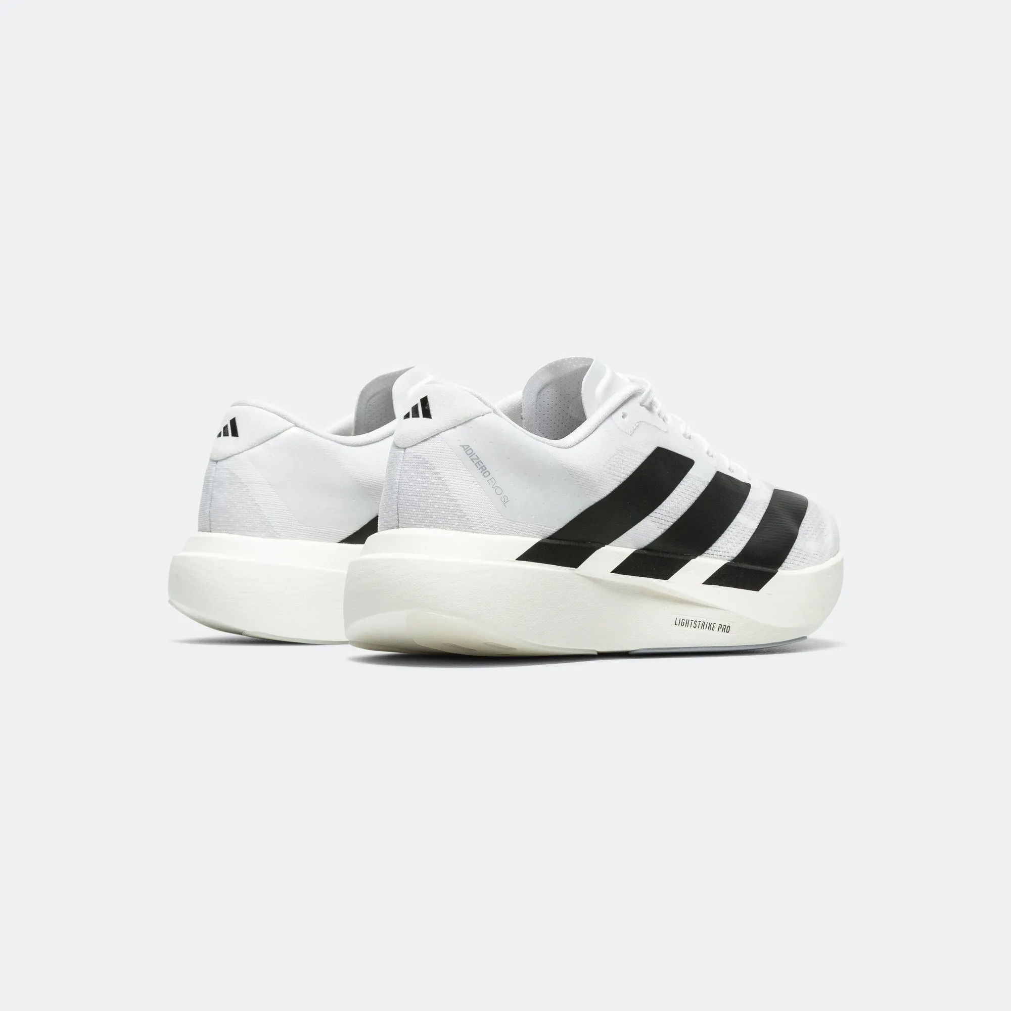 Mens Adizero Evo SL - Footwear White/Core Black-Footwear White