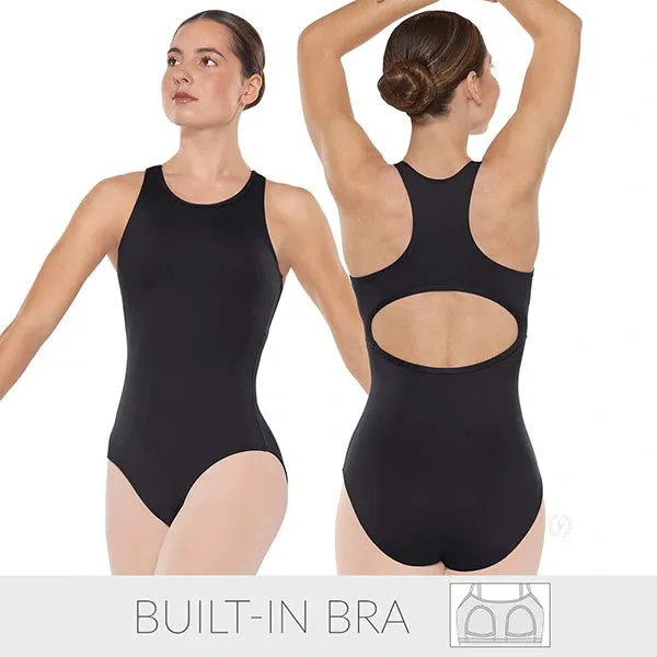 Microfiber Racerback Tank Leotard (44920)