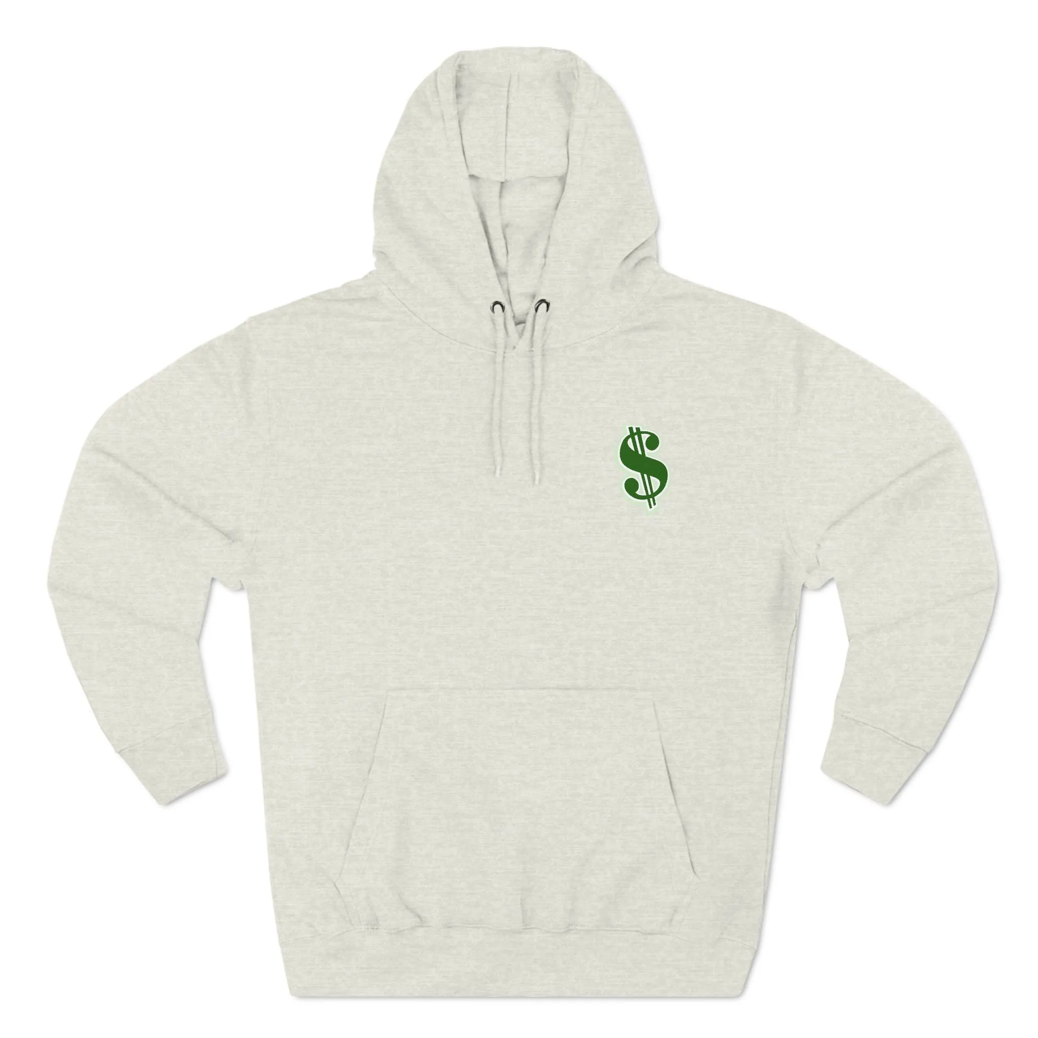 Money Motivated Fleece Hoodie - Cozy Casual Streetwear Apparel for Entrepreneurs, Trendy Gift for Relaxing, Entrepreneurial Gift,