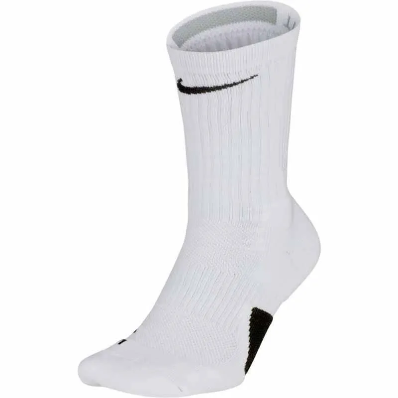 Nike Apparel Sock Elite Crew Unisex White