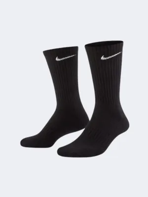 Nike Everyday Cush Unisex Training Sock Black/White