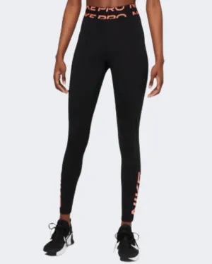 Nike Pro Dri-Fit Women Training Tight Black/Coral Dd6186-011