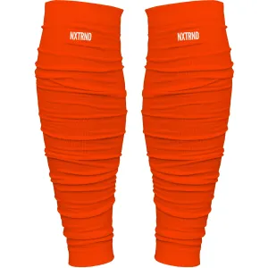 NXTRND Scrunch Football Leg Sleeves Orange