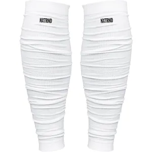 NXTRND Scrunch Football Leg Sleeves White