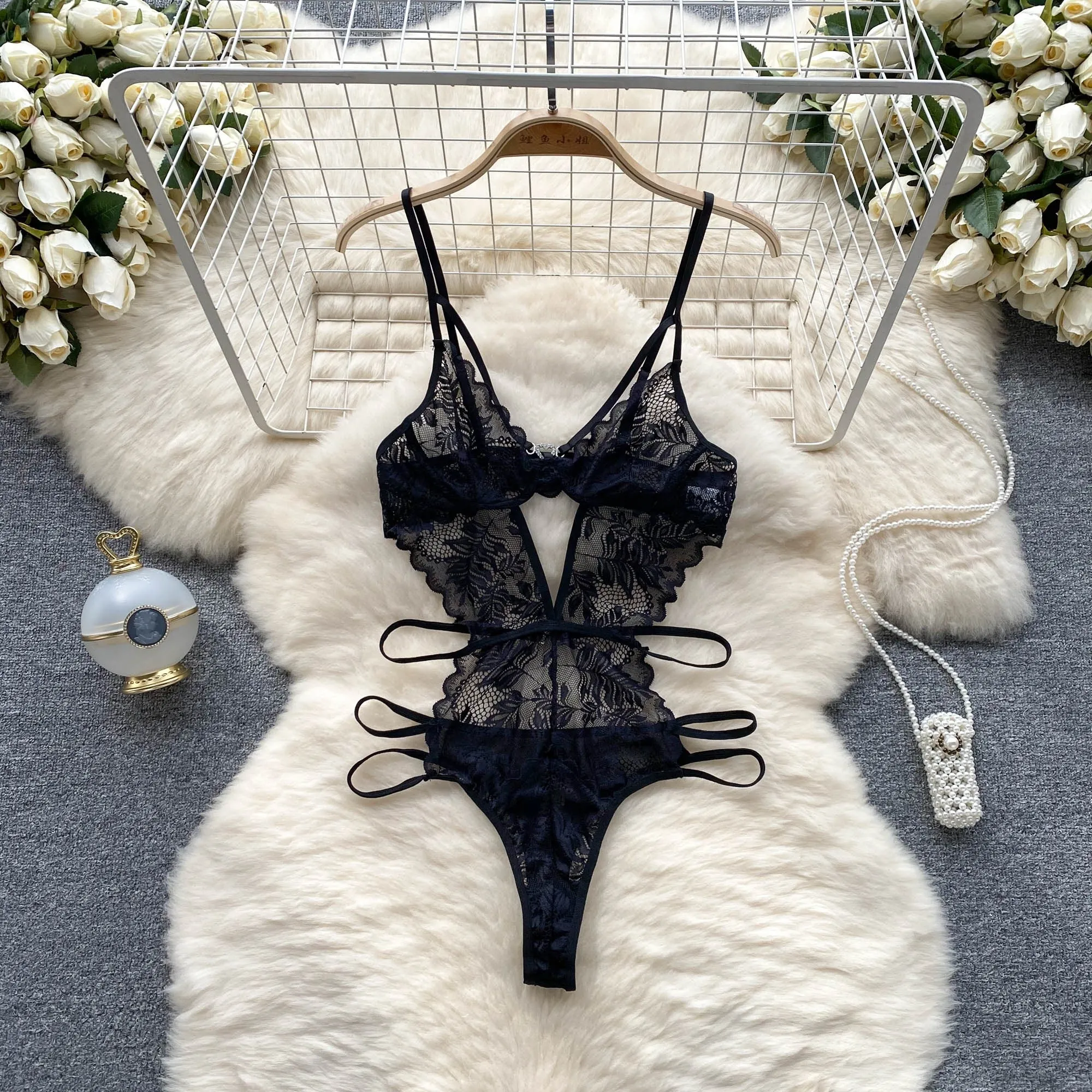 Palmer Mesh Lace Lingerie